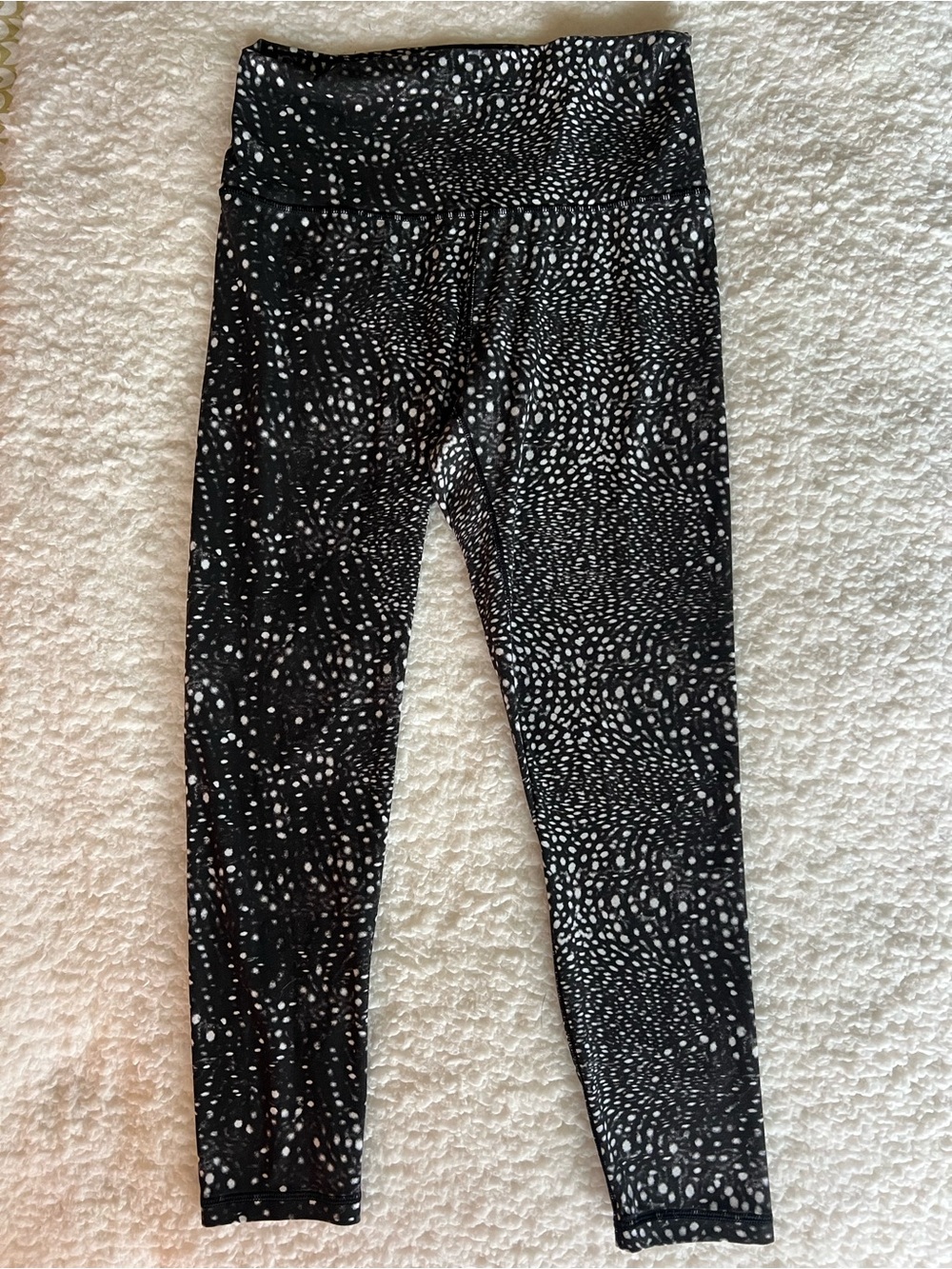 Calia Women’s Black & White Dot Print Leggings- M